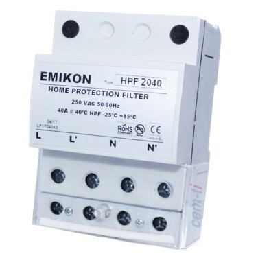 Dirty Power-Electricity PLC Filter Emikon HPF-2040 40A 40dB