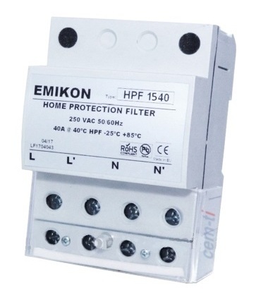 Dirty Power-Electricity PLC Filter Emikon HPF-1540 40A 40dB